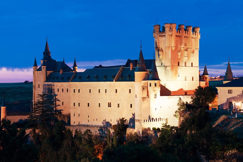 The Alcázar of Segovia, Spain